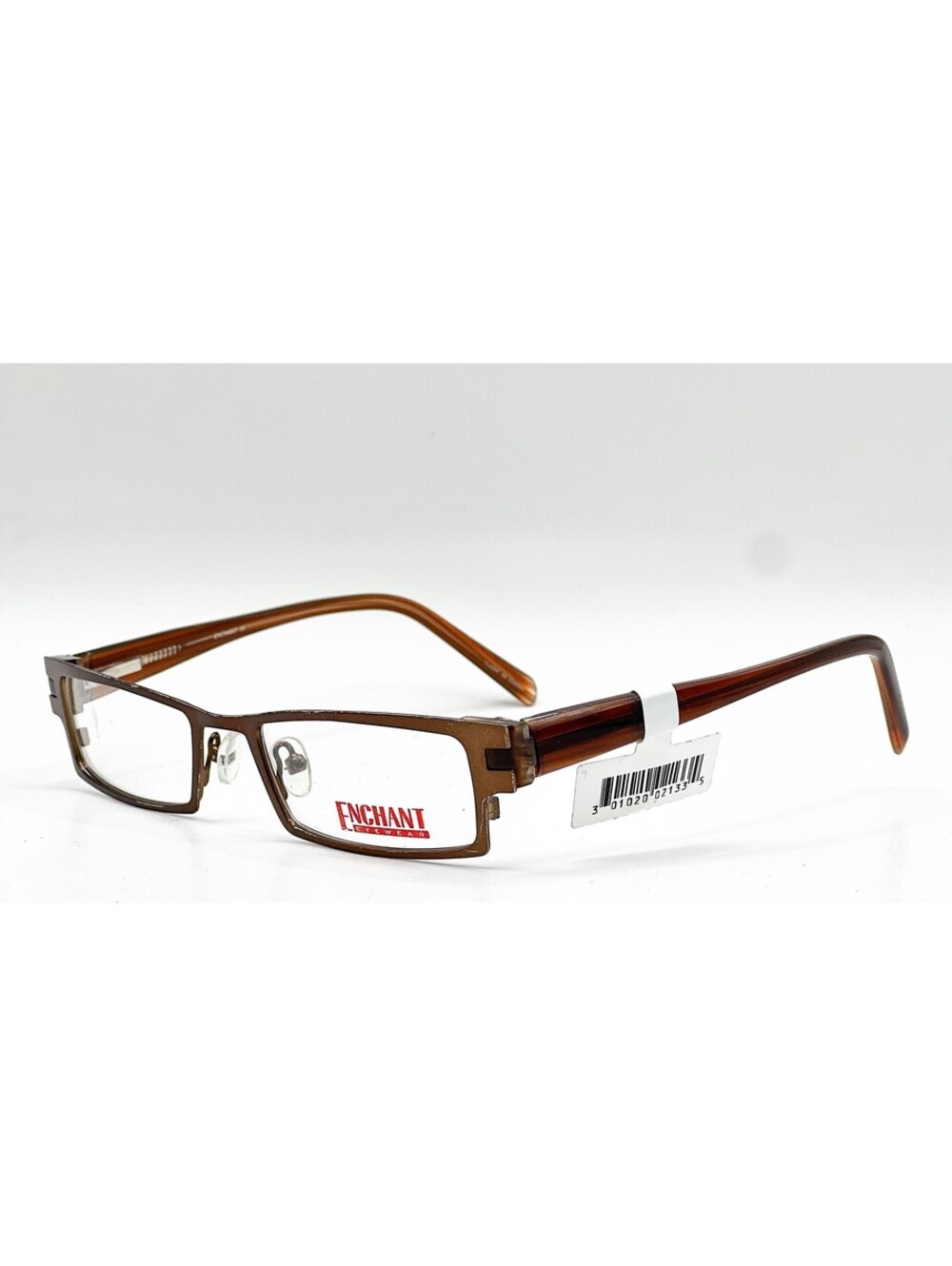 Enchant Ee0703 Brn Brown Authentic Eyeglasses 51-18-138